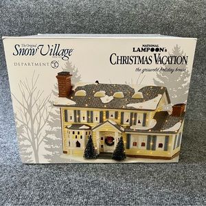 Dept 56 Snow Village National Lampoons Christmas Vacation Griswold Holiday House